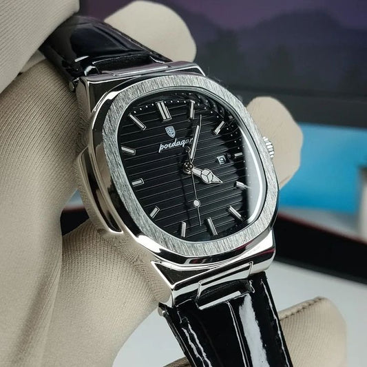 Patek Philippe SGW686 – 40mm – Black Leather Strap