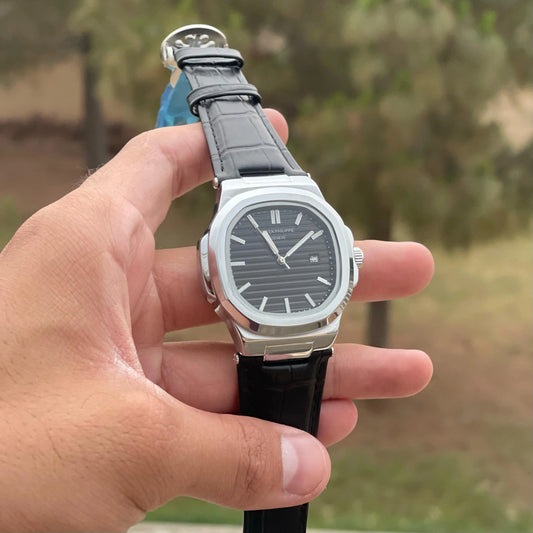 Patek Philippe SGW686 – 40mm – Black Leather Strap